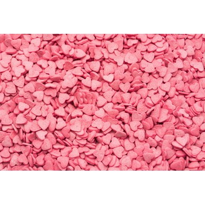 Посыпки Сердечки розовые мини 0,75кг