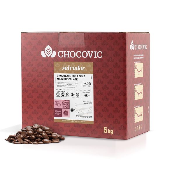 Молочная шоколадная масса CHM-T1CHVC-94B 5 кг по 3 кг