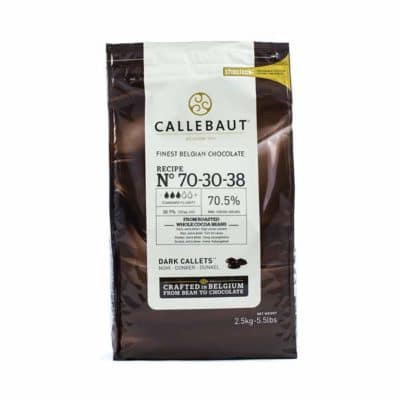 Тёмный шоколад 70,4%горьк 70-30-38 RT-U71 8*2,5 кг