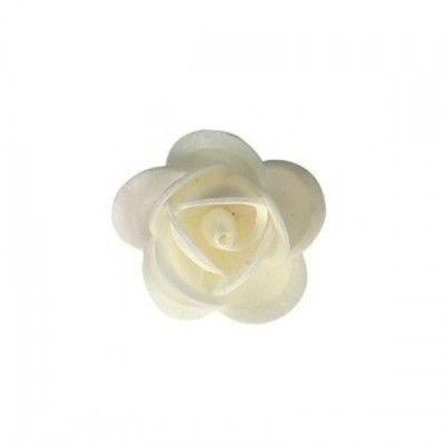 Вафельные розы малые сложные белые 80 шт.,