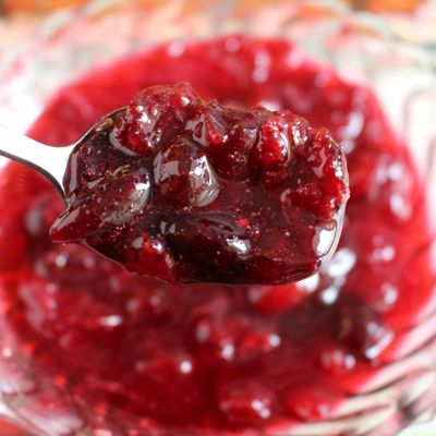 Начинка Крапивенская Вишнёвая с кусочками фруктов и ягод термостабильная 14кг 30%