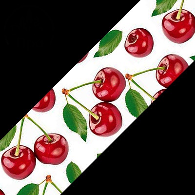 Лента бордюрная цветная Вишня h=60 мм 500м