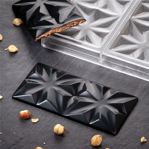 Форма для шоколадных плиток ЭДЕЛЬВЕЙС (короб 1 шт) РС5005