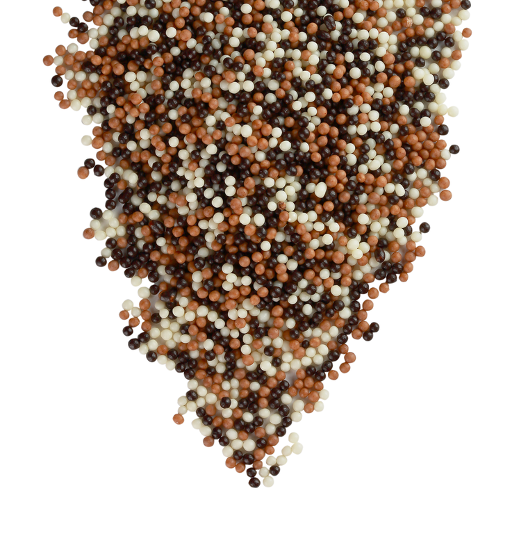 Драже зерновое взорванные зерна риса в кондитерской глазури Микс 2-5 мм 1.5кг 115